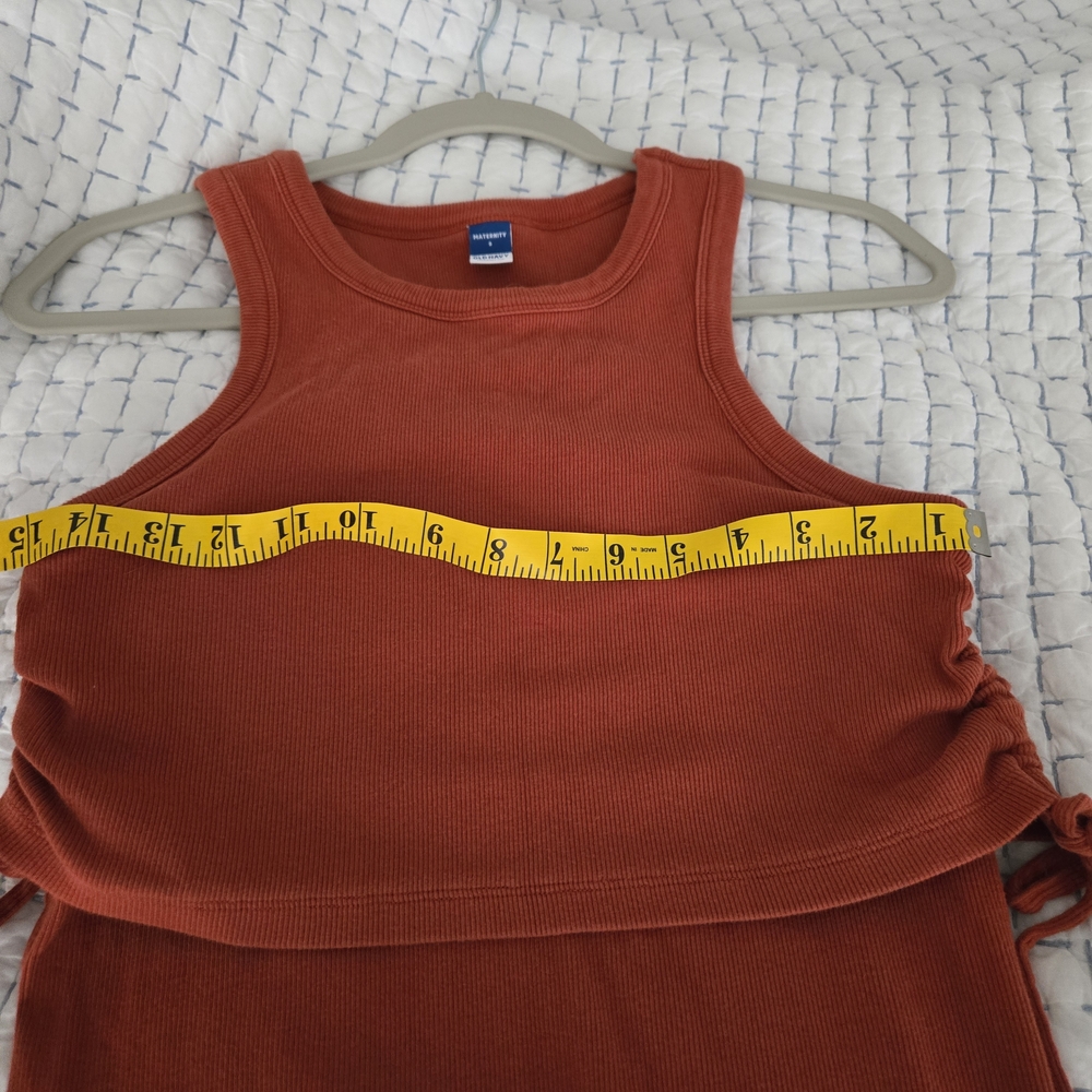 Sleeveless Rust Dress - Picture 6 of 6